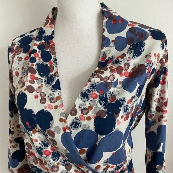 W118 Walter Baker • Abstract Multi Colored Romper - Picture 2 of 5